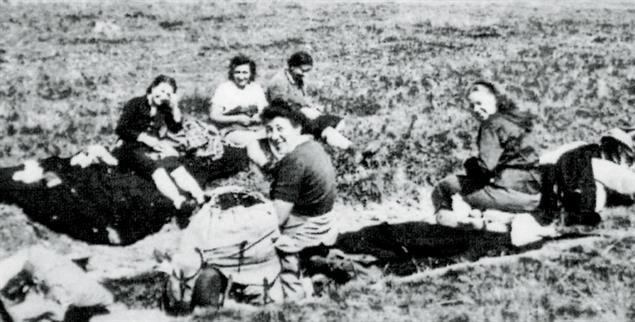 Weiblicher Widerstand: Lucienne Welschinger, Marie-Louise Daul, Emmy Weisheimer, Lucie Welker und Marcelle Engelen (Foto: privat)