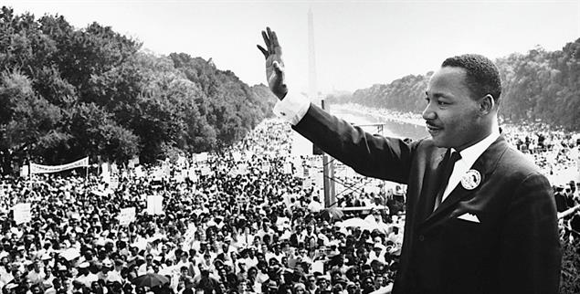 Martin Luther King 1963 in Washington (Foto: alamy)