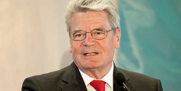 Bundespräsident Joachim Gauck: Kein krisenfestes Verhältnis zum Islam. (Foto: pa/Hoppe)