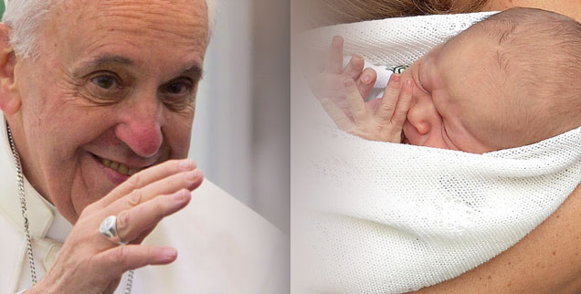 Pope Francis, Prince George, die Männer dieses Sommers: Alter spielt keine Rolle, wenn man zum Frauenschwarm werden will. (Fotos: pa/dpa/ Fernandez; pa/zumapress/Stillwell)