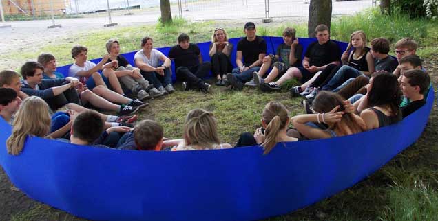 Vorbereitung zur Segensfeier an der Evangelischen Sekundarschule in Haldensleben: Viele Schüler ziehen die Segensfeier der Konfirmation vor (Foto: Ev. Sekundarschule Haldensleben)
