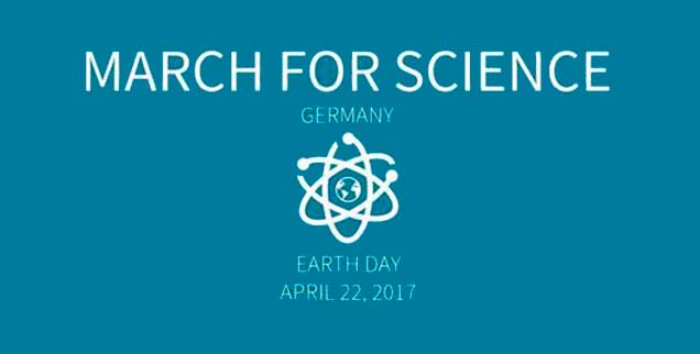 Das Logo der Kampagne: Die Idee für den »March for science« wurde in den USA geboren, am Samstag wird aber auch in vielen deutschen Städten demonstriert (Foto: marchforscience.de)