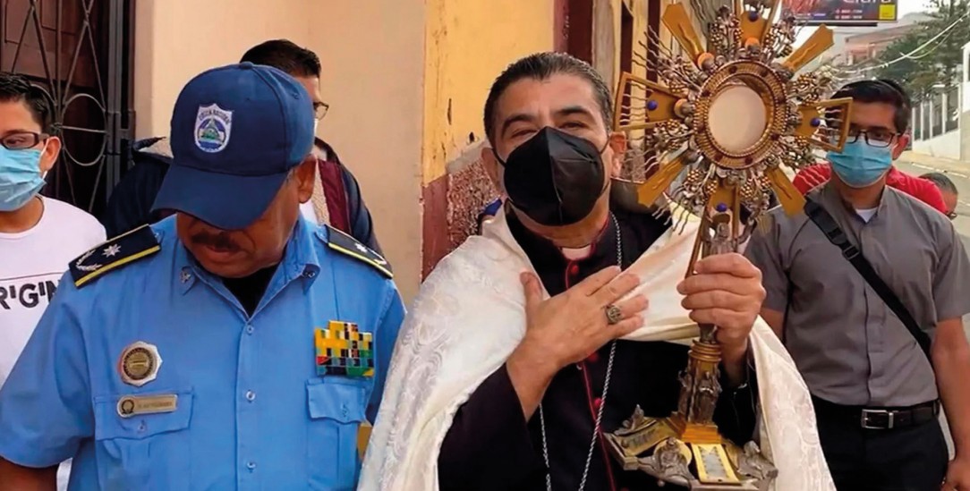 Ort der Trauer: Gedenkgottesdienst für die Opfer der Gewalt (Quelle: Diocesis-de-Matagalpa) 