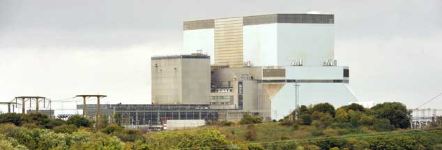 In Somerset, an der Südwestküste Englands, soll das neue Atomkraftwerk in den kommenden zehn Jahren entstehen, dort sind bereits zwei Reaktoren in Betrieb (Foto: pa/Simon Chapman/LNP)