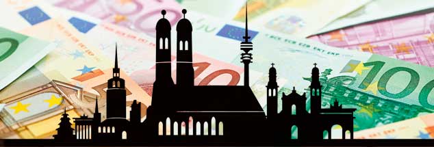 Das Münchener Erzbistum ist reich, trotzdem müssen die Pfarreien sparen, wie passt das zusammen? (Foto: Fotlia/Jisign; shutterstock/Kalinovsky)