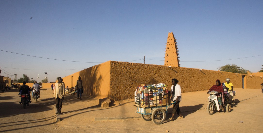 In der Stadt ist es friedlich: Alltag in Agadez, im Norden des Landes. (Foto: Bettina Rühl)