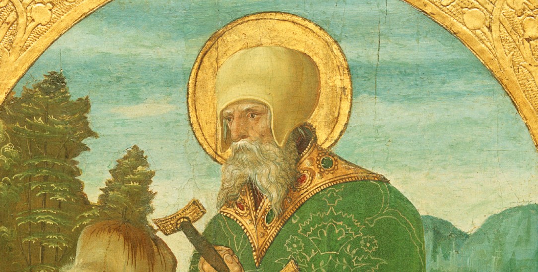 Satt an Jahren: »Der heilige Abraham«, Sächsischer Meister, Anfang 16. Jahrhundert. (Foto: pa/akg-images) Satt an Jahren: »Der heilige Abraham«, Sächsischer Meister, Anfang 16. Jahrhundert. (Foto: pa/akg-images)