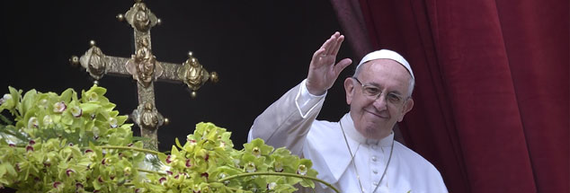 Der Pontifex, einfach anders als seine konservativen Kritiker ihn gerne hätten: Franziskus bringt viel Frühling in die Kirche. (Foto: pa/Stefano Spaziani)