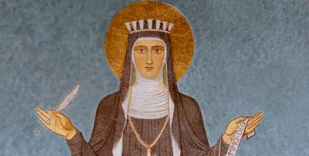 Hildegard von Bingen: Heilige und Mystikerin (Foto: PA/DPA/ZB/Rainer Oettel)