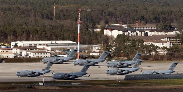 Ramstein Air Base bei Kaiserslautern: Vermutlich essentiell wichtig für den Iran-Krieg. (Foto: IMAGO/Jan Huebner)