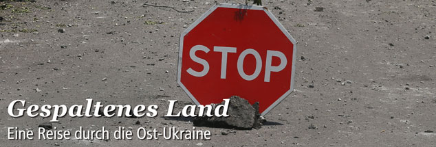 Was wird aus der Ost-Ukraine? Bernhard Clasen bereist die Region, trifft Menschen und hört ihre Meinungen. Lesen Sie sein Reisetagebuch in dieser Woche auf www.publik-forum.de! (Foto:pa/dpa/Zurab Dzhavakhadze)