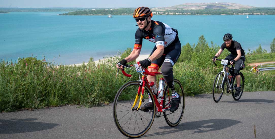 Radrennen machen Oliver Stitterich glücklich (Foto: Anna Schroll)