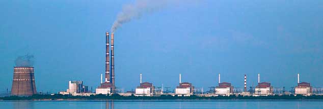 KKW Saporoschja: Eins von vier maroden Kernkraftwerken in der Ukraine (Foto: Wikipedia)
