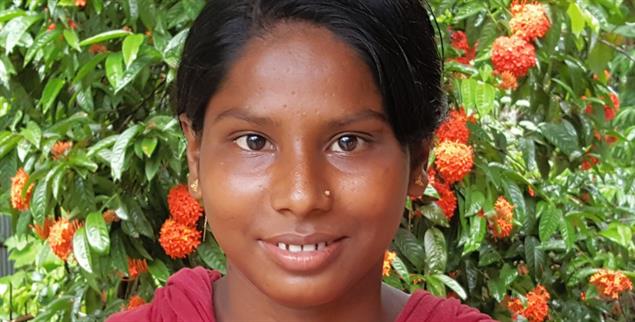Fühlt sich frei in Bangladesch: Die 20-jährige Khadia Begum aus Myanmar (Foto: Rheinheimer-Chabbi)