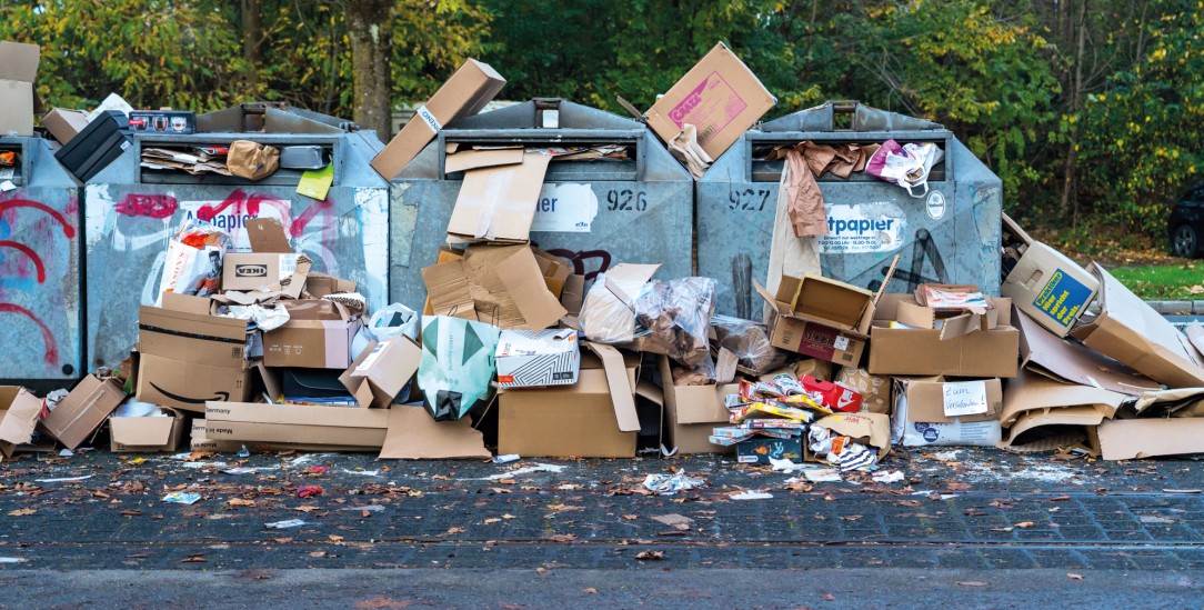 Mehr Müll: Die Deutschen entsorgen seit Corona mehr Verpackungen. (Foto: Picture alliance/Jochen Tack)