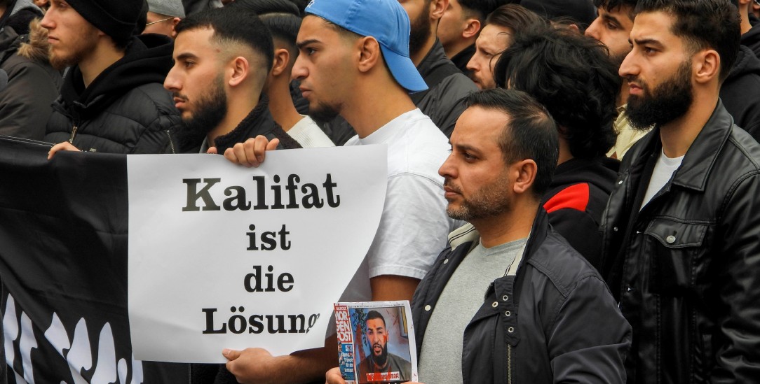 Demo in Hamburg: Wer ein Kalifat als Lösung vorschlägt, ist Teil des Problems. (Foto: picture alliance /ABB)
