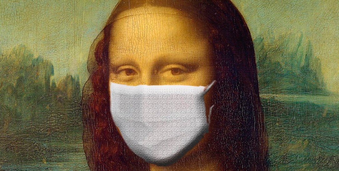 Mona Lisa in Corona-Zeiten (Foto: Pixabay/Sumanley Xulx)