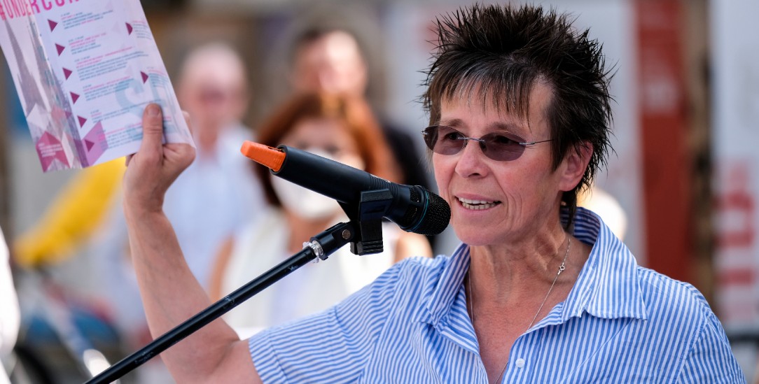 Marianne Arndt, Gemeindereferentin in Köln, hat die Aktion mit initiiert (Foto: Rudolf Wichert/KNA)