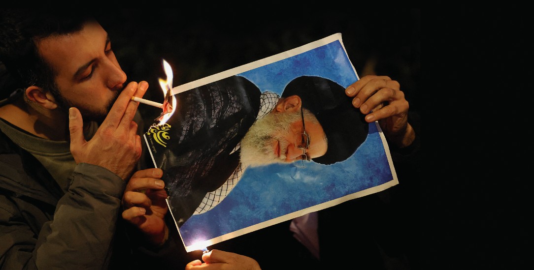 Die Wut in Iran über die bisher regierenden Mullahs ist groß. (Foto: PA / Reuters / Toby Melville)