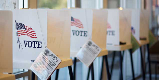 Wählen gehen in den USA: Ist Stimmenklau vorprogrammiert?  (Foto: istockphoto/hermosawave)