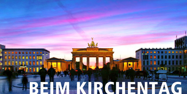 Am Brandenburger Tor geschah Großes: Barack Obama besuchte den Kirchentag - und verzückte die Massen. (Foto: pa/westend61/Tamboly)