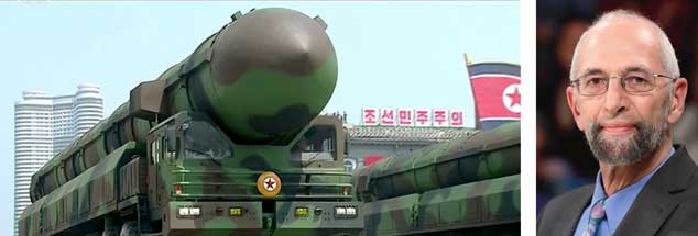 Militärparade in Nordkorea: Wie gelingt es der Diktatur, Embargos für militärisch nutzbare Güter zu umgehen? Sicherheitsexperte Erich Schmidt-Eenboom weiß Antwort (Fotos: pa; pa/Eventpress Stauffenberg)