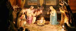 Die Krippe ist der Inbegriff der weihnachtlichen Idylle: Aber trifft sie den Kern des Festes? Jesus kam vermutlich nicht in einem Stall zur Welt  (Foto: pa/Gierth)
