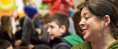 Elisabeth Lorscheid leitet den Kalker Kindermittagstisch: Fast jedes fünfte Kind verlässt die elterliche Wohnung morgens ohne Frühstück (Foto: Dankert)