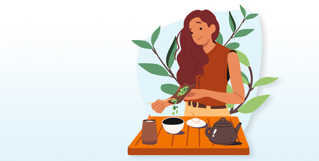 Hier ein Blättchen, da ein Wässerchen, und dann Kurs auf hundert? (Illustration: istock by Getty / lemono)