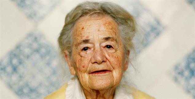 »Du fielest, aber du fällst nicht.« Hilde Domin (Foto: pa/akg-images / Bruni Meya)