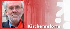 In der katholischen Kirche ist vieles in Bewegung, faktisch gibt es an vielen Orten bereits Reformen, nur die Bischöfe sperren sich dagegen, sagt Christian Weisner, Sprecher der Kirchenvolksbewegung »Wir sind Kirche« (Foto: Dobstadt)