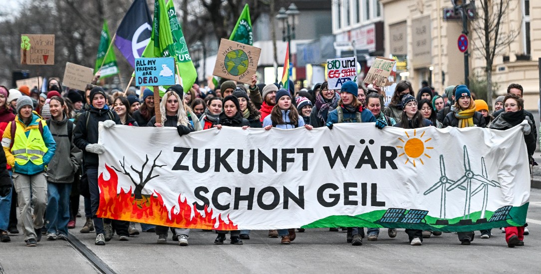 Für ihre Zukunft auf der Straße: Fridays for Future mobilisiert die junge Generation(Foto: PA / nordphoto GmbH / Hafner)