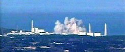 Der Beginn der Katastrophe: Explosion im Kernkraftwerk Fukushima am 11. März 2011 (Foto: pa/dpa/ABC TV)