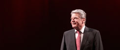Große Erwartungen an Joachim Gauck: Erstmals soll ein Akteur der Friedlichen Revolution aus dem Osten Deutschlands  zum überparteilichen Bundespräsidenten gewählt werden (Foto: pa/Frey)