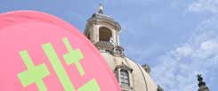 In Dresden findet der Evangelische Kirchentag 2011 statt