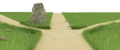 Welcher Weg ist der richtige? Menschen, die eine klare Berufung spüren, wissen es an einem bestimmten Punkt ihres Lebens. (Foto: Thinkstock/getty/imegastocker)