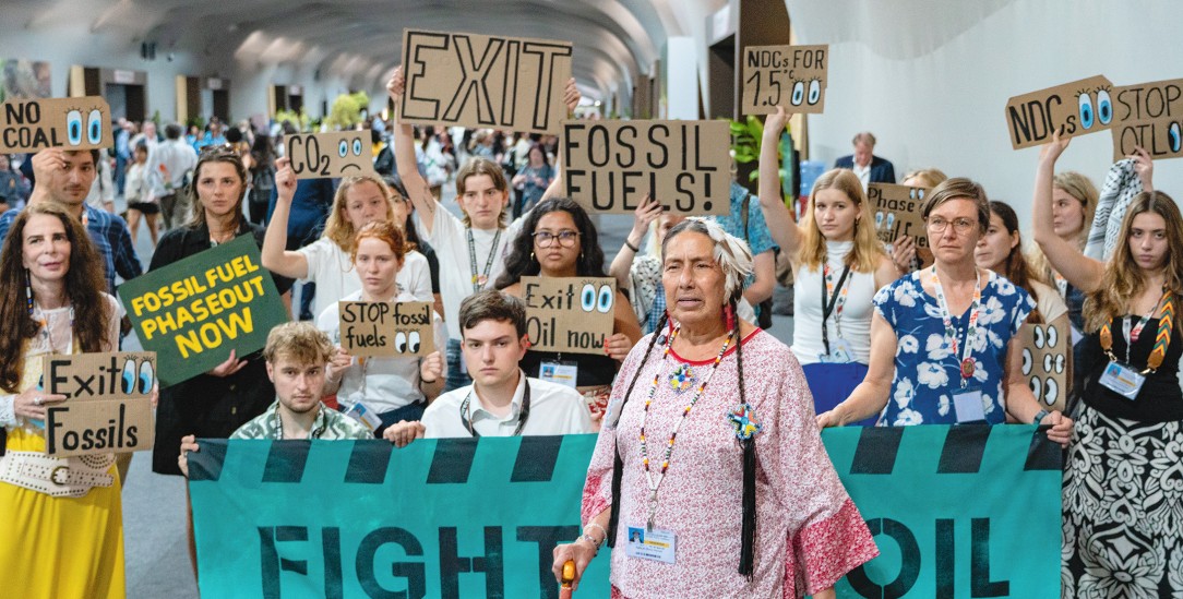 Wieder sichtbar: Bei der COP in Belém können Aktivisten sich frei bewegen und demonstrieren. Bei früheren Klimakonferenzen in autoritären Staaten war das anders.(Foto: Florian König)