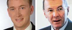 Suizidbeihilfe durch Ärzte erlauben? Michael Frieß (links) sagt: "Ja!" Eberhard Schockenhoff (rechts) sagt: "Nein!" (Fotos: privat; pa/Deck)
