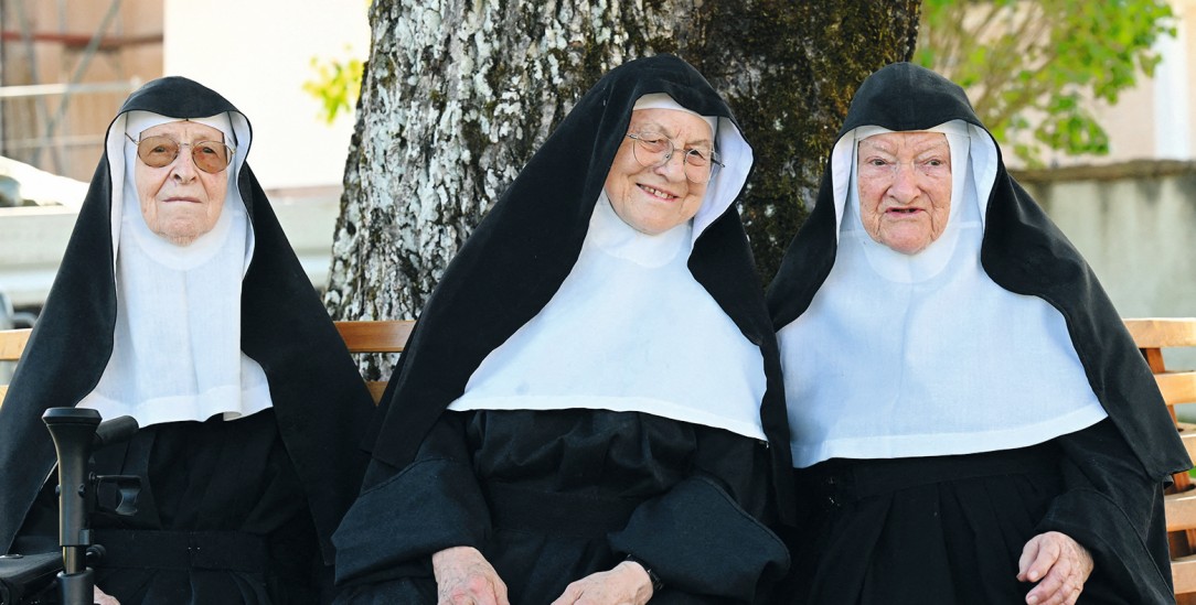 Wieder daheim: Die drei Ordensfrauen wollen ihren Lebensabend selbstbestimmt im eigenen Kloster verbringen. (Foto: reuters / Angelika Warmuth)