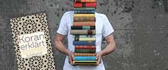Differenzierte Deutungen: Norbert Copray empfiehlt das Buch »Koran erklärt« (Foto: luxuz:.photocase.de; Litho: suhrkamp)